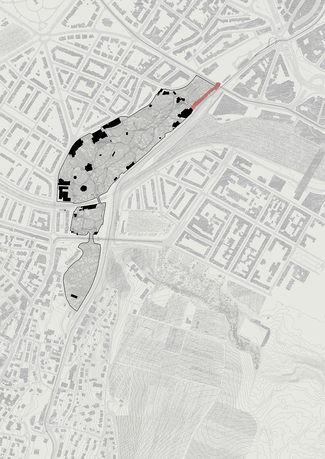 Erweiterung Zoo Basel, Situationsplan 1:3000
